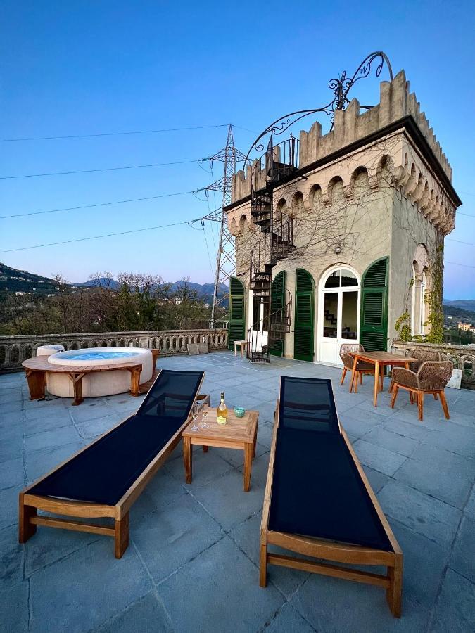 Torre Scribanti Villa Sestri Levante Dış mekan fotoğraf